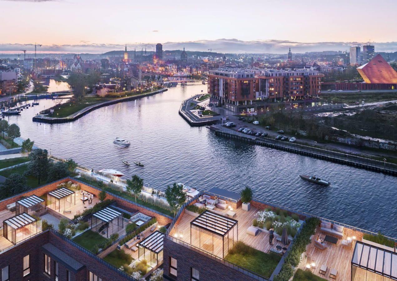 Riverside Apartments Nadmotlawie - Gym & Sauna, Free Parking Gdansk Exterior photo
